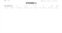 Desktop Screenshot of iphoria.com